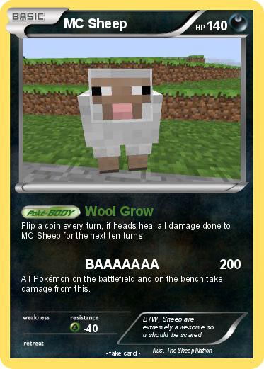 Pokemon MC Sheep