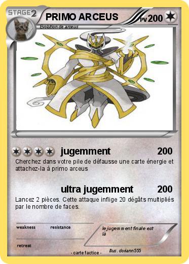Pokemon PRIMO ARCEUS