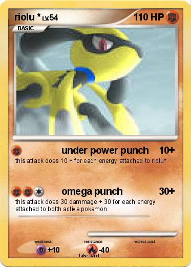 Pokemon riolu *