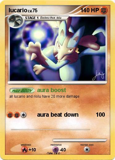 Pokemon lucario