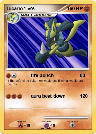 Pokemon lucario *
