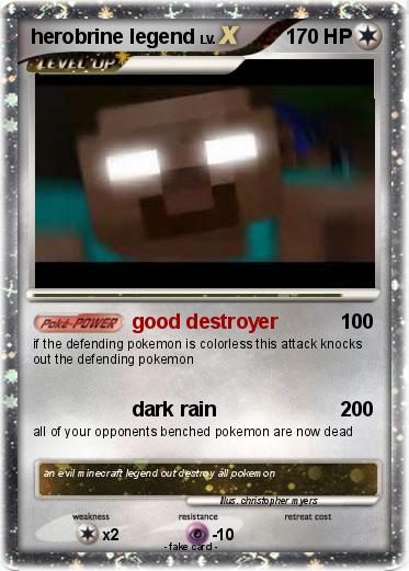 Pokemon herobrine legend