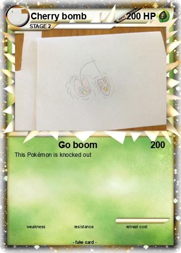 Pokemon Cherry bomb