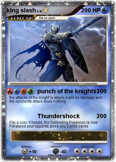 Pokemon king slash