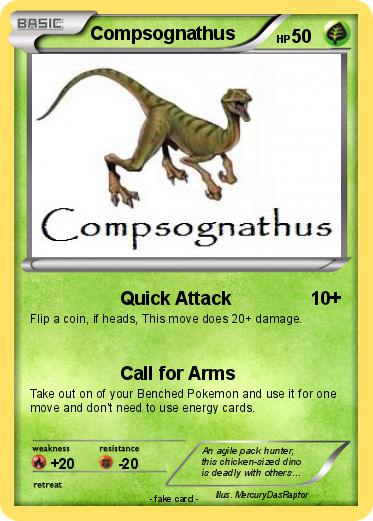Pokemon Compsognathus