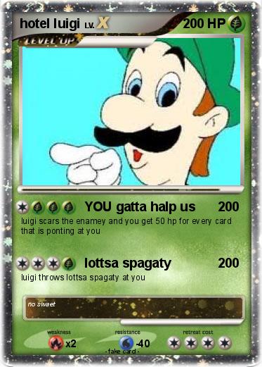 Pokemon hotel luigi