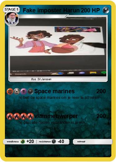 Pokemon Fake imposter Harun