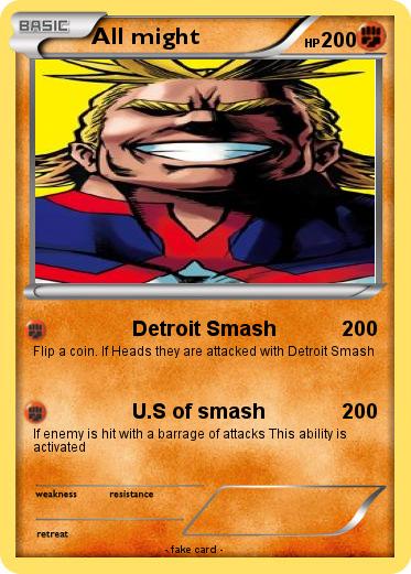 Pokemon All might