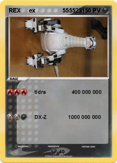 Pokemon REX     ex                 555525