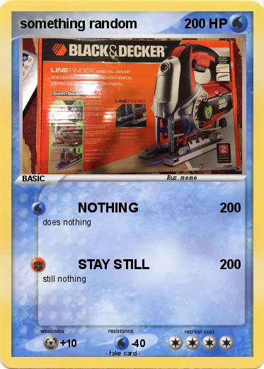 Pokemon something random