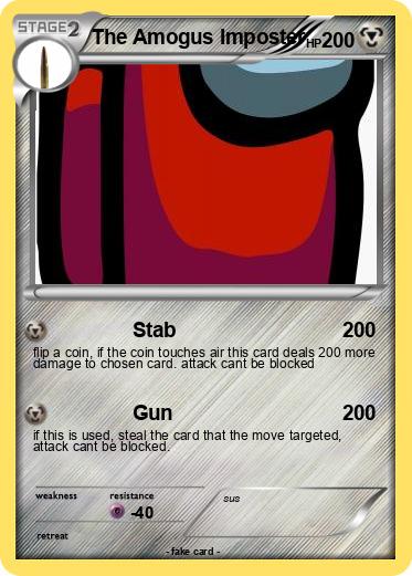 Pokemon The Amogus Imposter