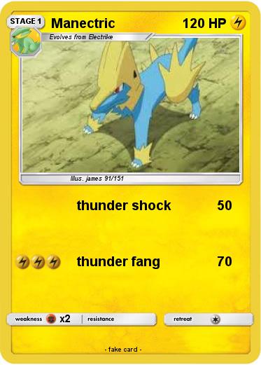 Pokemon Manectric