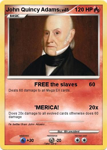 Pokemon John Quincy Adams
