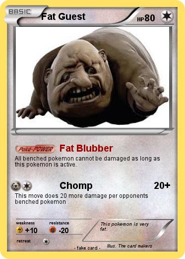 Pokemon Fat Guest