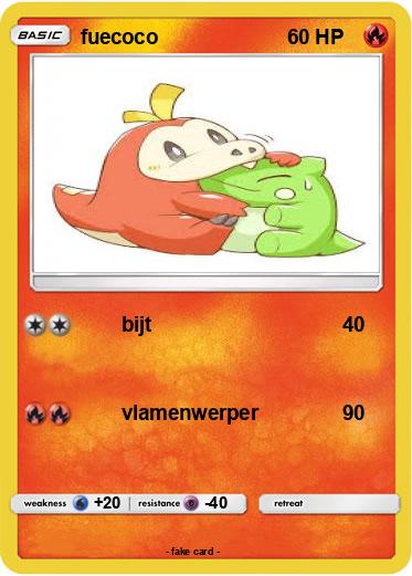 Pokemon fuecoco