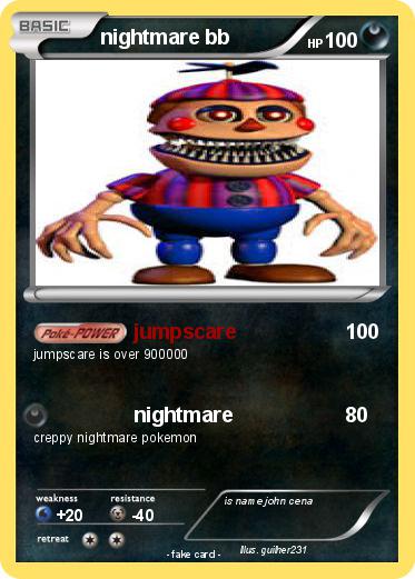 Pokemon nightmare bb