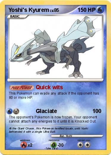 Pokemon Yoshi's Kyurem