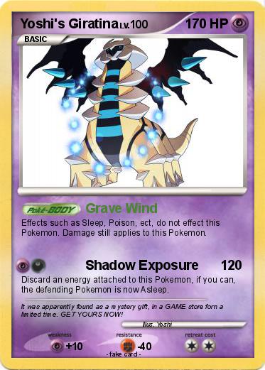 Pokemon Yoshi's Giratina