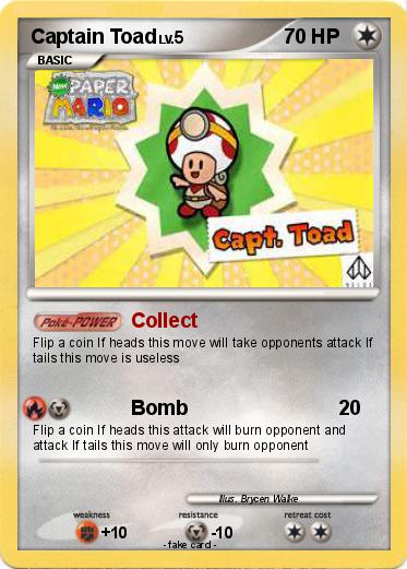 Pokemon Captain Toad