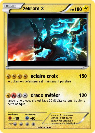 Pokemon zekrom X