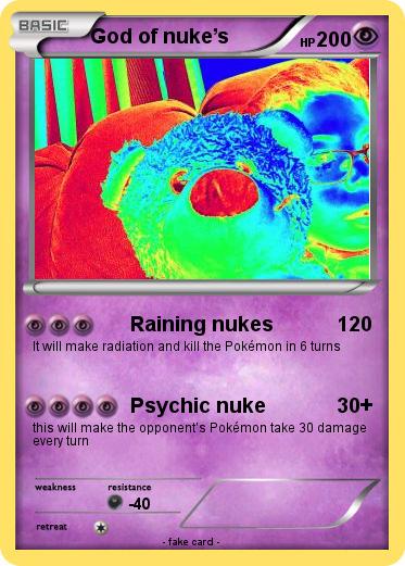 Pokemon God of nuke’s