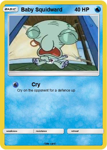 Pokemon Baby Squidward