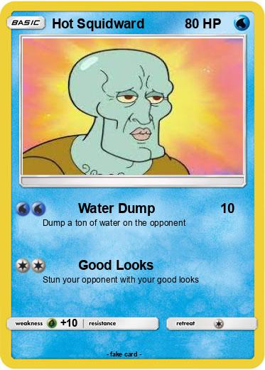 Pokemon Hot Squidward