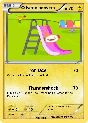 Pokemon Oliver discovers
