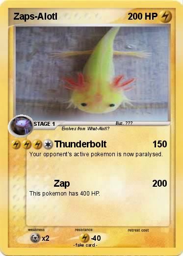 Pokemon Zaps-Alotl