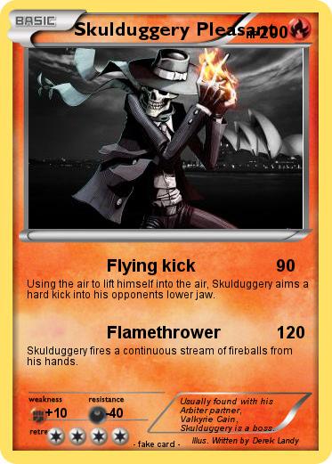 Pokemon Skulduggery Pleasant