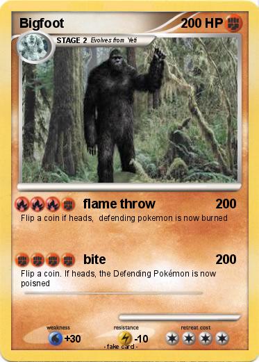 Pokemon Bigfoot