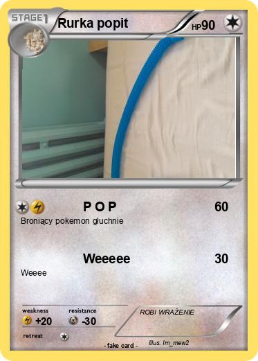 Pokemon Rurka popit