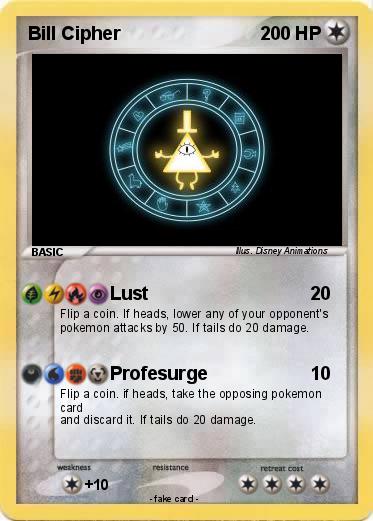 Pokemon Bill Cipher