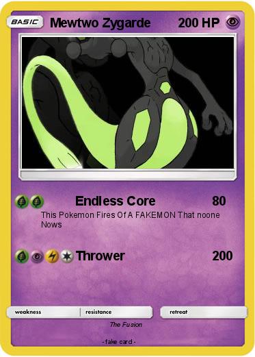 Pokemon Mewtwo Zygarde