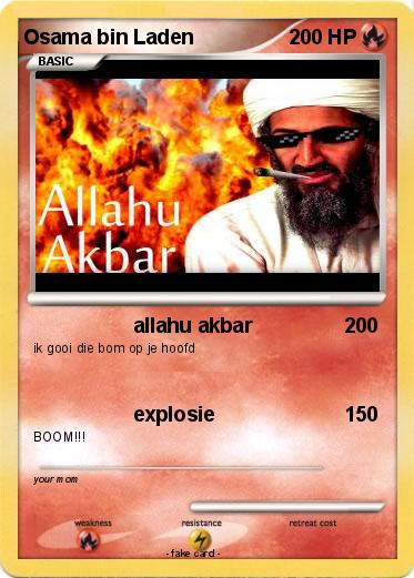Pokemon Osama bin Laden