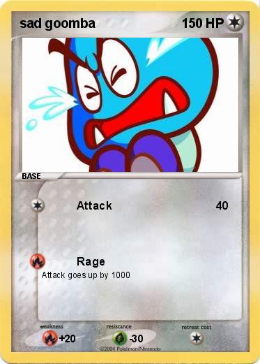 Pokemon sad goomba