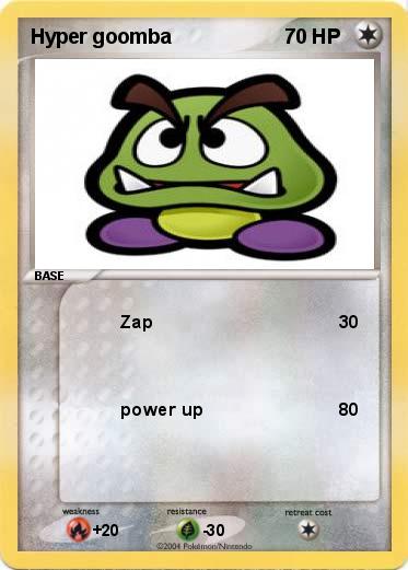 Pokemon Hyper goomba