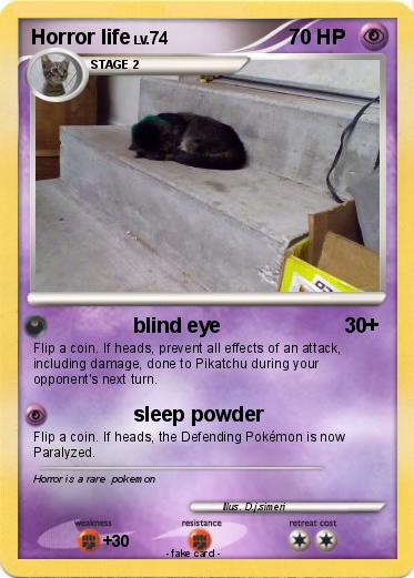 Pokemon Horror life