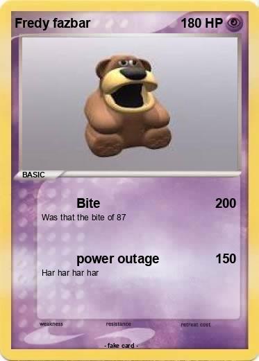 Pokemon Fredy fazbar