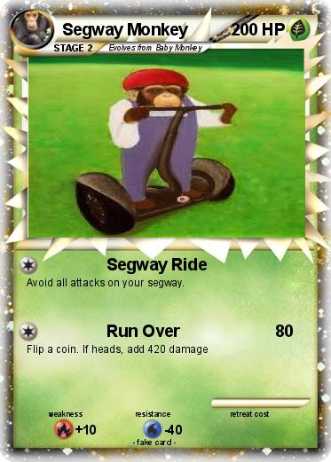 Pokemon Segway Monkey