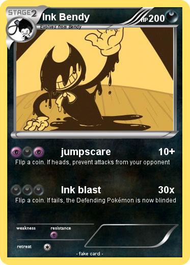 Pokemon Ink Bendy