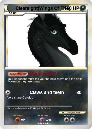 Pokemon Clearsight(Wings Of Fire)