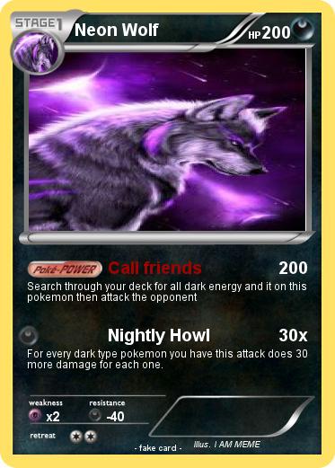 Pokemon Neon Wolf