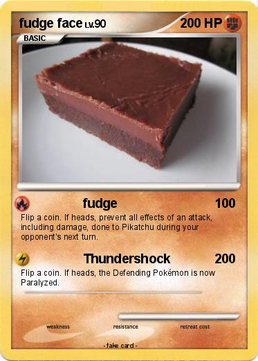 Pokemon fudge face