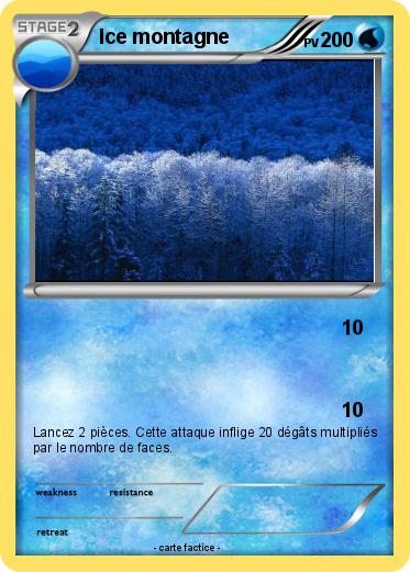 Pokemon Ice montagne