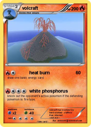 Pokemon volcraft