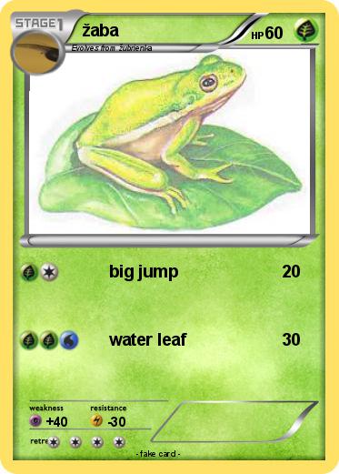 Pokemon žaba