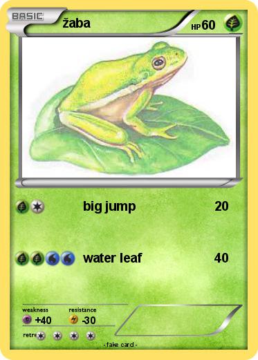 Pokemon žaba