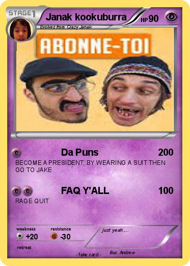 Pokemon Janak kookuburra