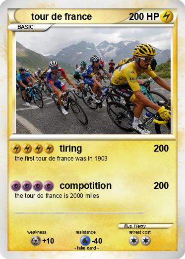Pokemon tour de france